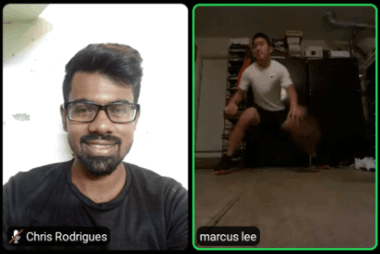 virtual basketball class